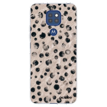 Picasee silikonový průhledný obal pro Motorola Moto G9 Play - Inked