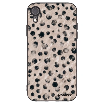 Picasee silikonový černý obal pro Apple iPhone XR - Inked