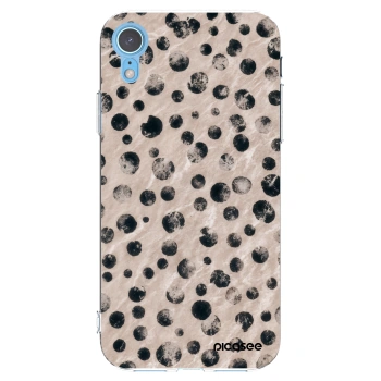Picasee silikonový průhledný obal pro Apple iPhone XR - Inked