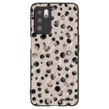 Picasee silikonový černý obal pro OPPO A16s - Inked