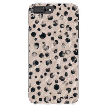 Picasee silikonový průhledný obal pro Apple iPhone 8 Plus - Inked