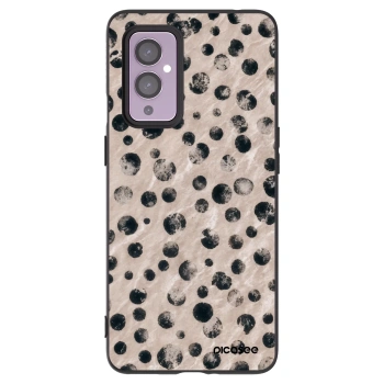 Picasee silikonový černý obal pro OnePlus 9 - Inked