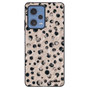 Picasee silikonový černý obal pro Xiaomi Redmi Note 12 Pro 5G - Inked