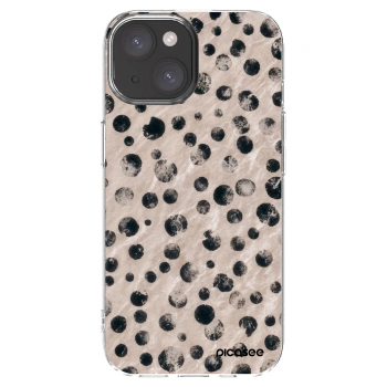 Picasee silikonový průhledný obal pro Apple iPhone 15 - Inked