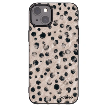 Picasee silikonový černý obal pro Apple iPhone 15 Plus - Inked