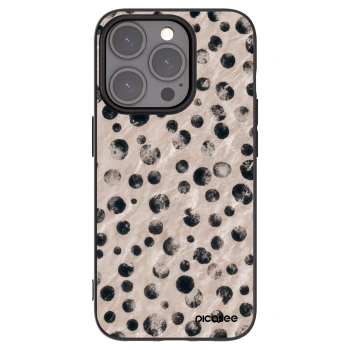 Picasee silikonový černý obal pro Apple iPhone 15 Pro - Inked