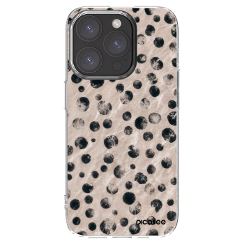 Picasee silikonový průhledný obal pro Apple iPhone 15 Pro - Inked