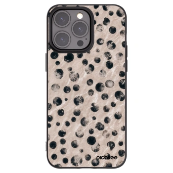 Picasee silikonový černý obal pro Apple iPhone 15 Pro Max - Inked