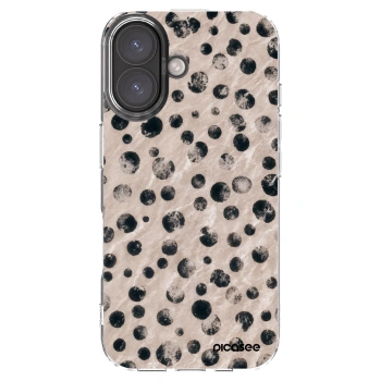 Picasee silikonový průhledný obal pro Apple iPhone 16 - Inked