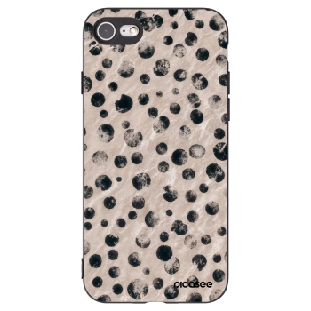 Picasee silikonový černý obal pro Apple iPhone 8 - Inked