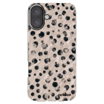Picasee silikonový průhledný obal pro Apple iPhone 16 Plus - Inked