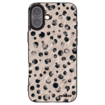 Picasee silikonový černý obal pro Apple iPhone 16 Plus - Inked