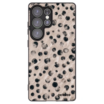 Picasee silikonový černý obal pro Samsung Galaxy S25 Ultra 5G - Inked