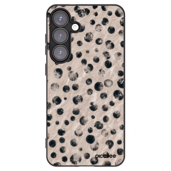 Picasee silikonový černý obal pro Samsung Galaxy S25+ 5G - Inked