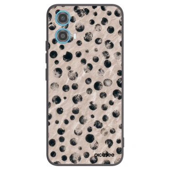 Picasee silikonový černý obal pro Motorola Moto G34 5G - Inked