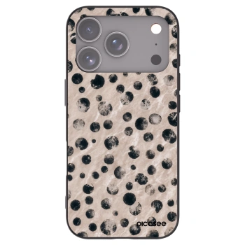 Picasee silikonový černý obal pro Apple iPhone 17 Pro - Inked