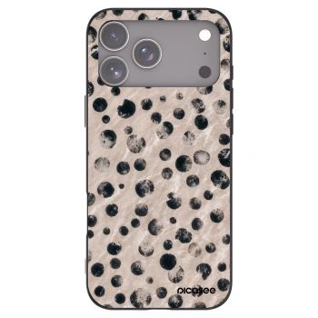 Picasee silikonový černý obal pro Apple iPhone 17 Pro Max - Inked