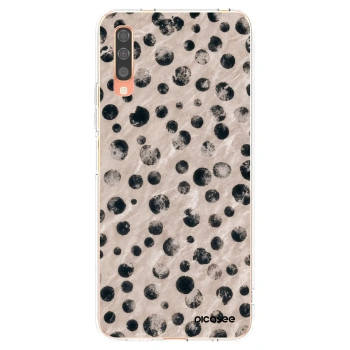 Picasee silikonový průhledný obal pro Samsung Galaxy A70 A705F - Inked
