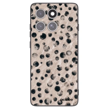 Picasee silikonový černý obal pro Motorola Edge 60 Fusion - Inked