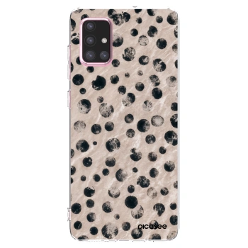 Picasee silikonový průhledný obal pro Samsung Galaxy A71 A715F - Inked