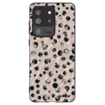 Picasee silikonový černý obal pro Samsung Galaxy S20 Ultra 5G G988F - Inked