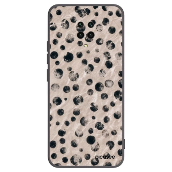Picasee silikonový černý obal pro Xiaomi Redmi Note 9 Pro - Inked