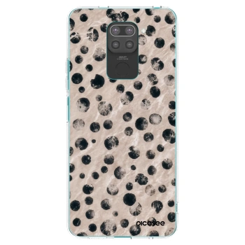 Picasee silikonový černý obal pro Xiaomi Redmi Note 9 - Inked