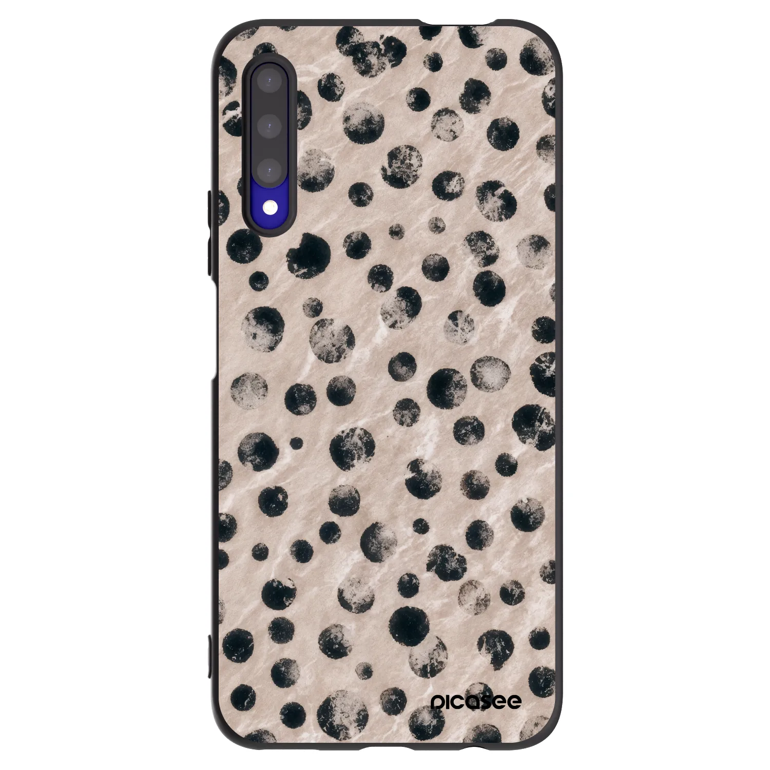 Picasee silikonový černý obal pro Honor 9X Pro - Inked