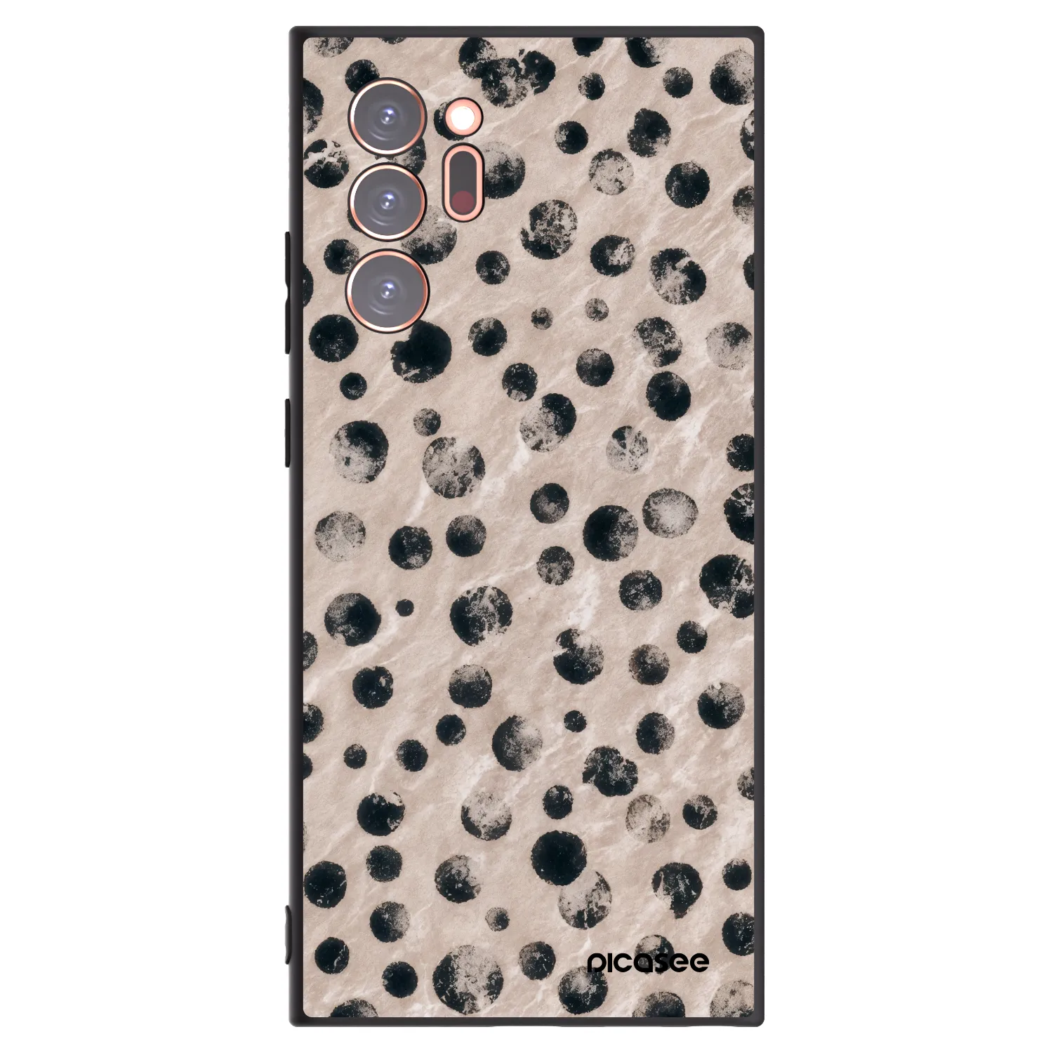 Picasee silikonový černý obal pro Samsung Galaxy Note 20 Ultra - Inked