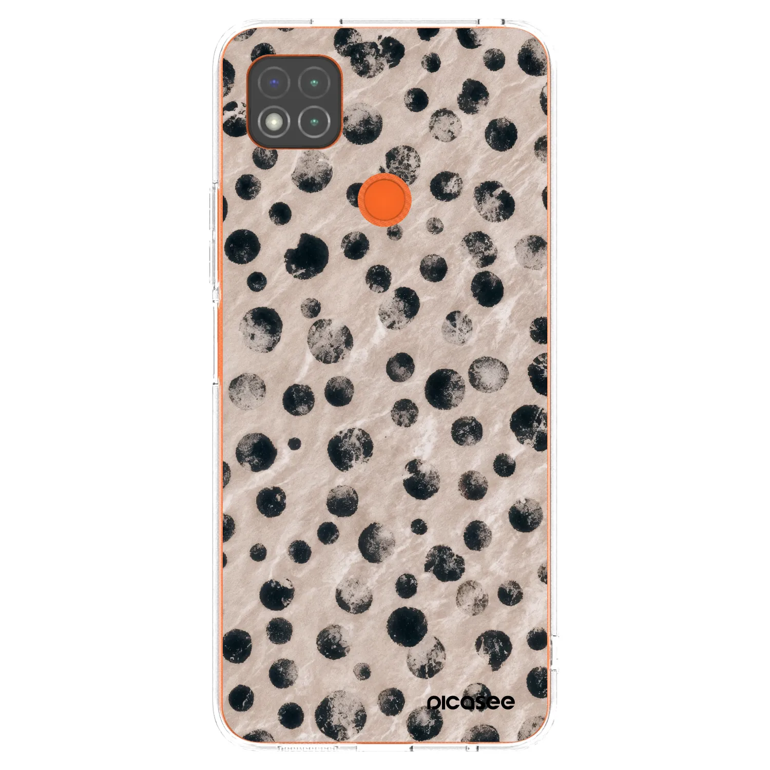 Picasee silikonový průhledný obal pro Xiaomi Redmi 9C - Inked