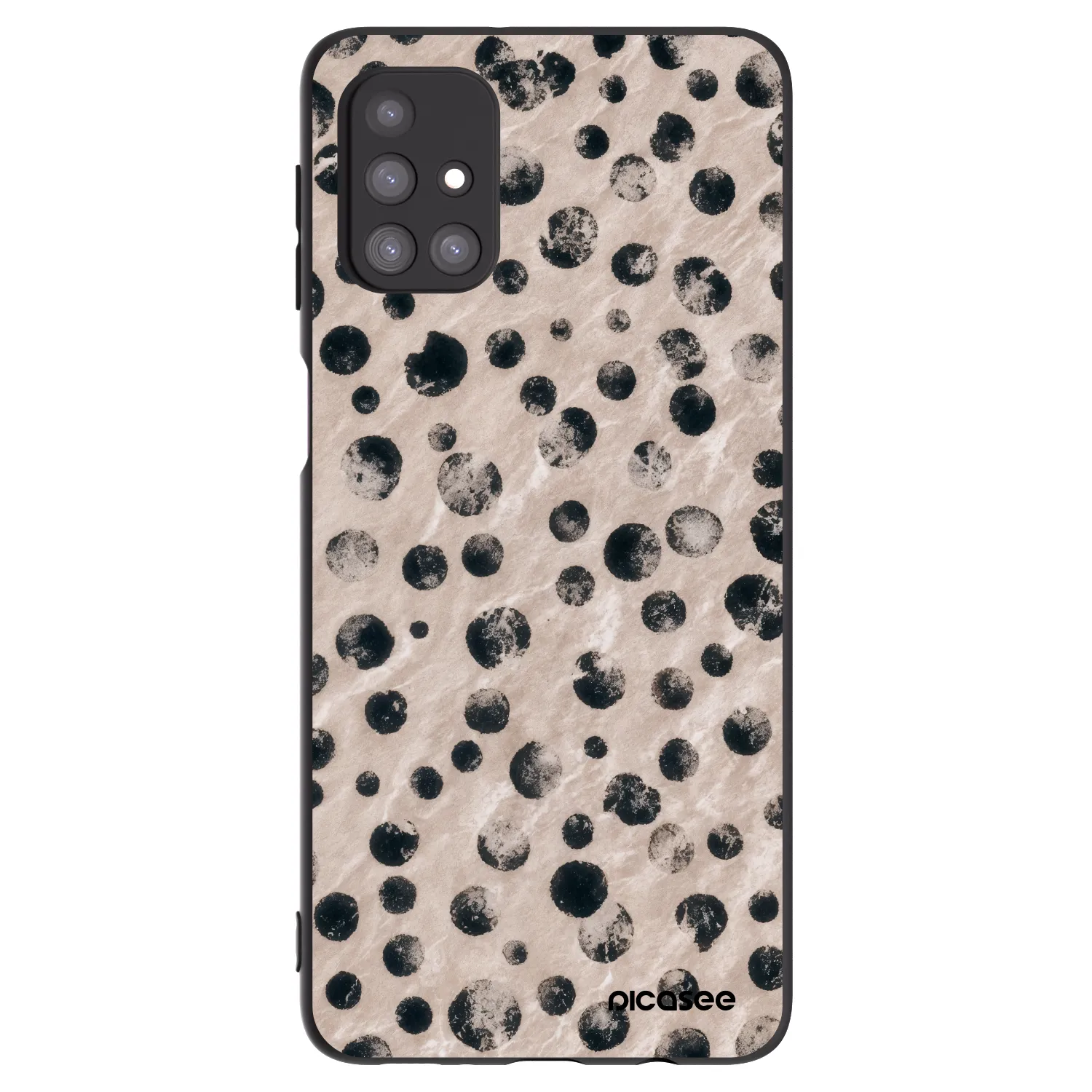 Picasee silikonový černý obal pro Samsung Galaxy M31s - Inked