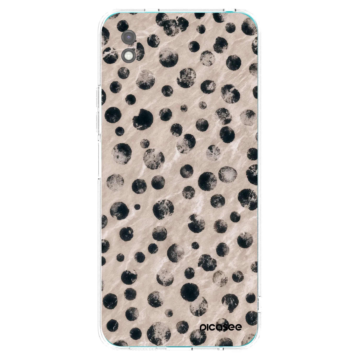 Picasee silikonový černý obal pro Xiaomi Redmi 9A - Inked