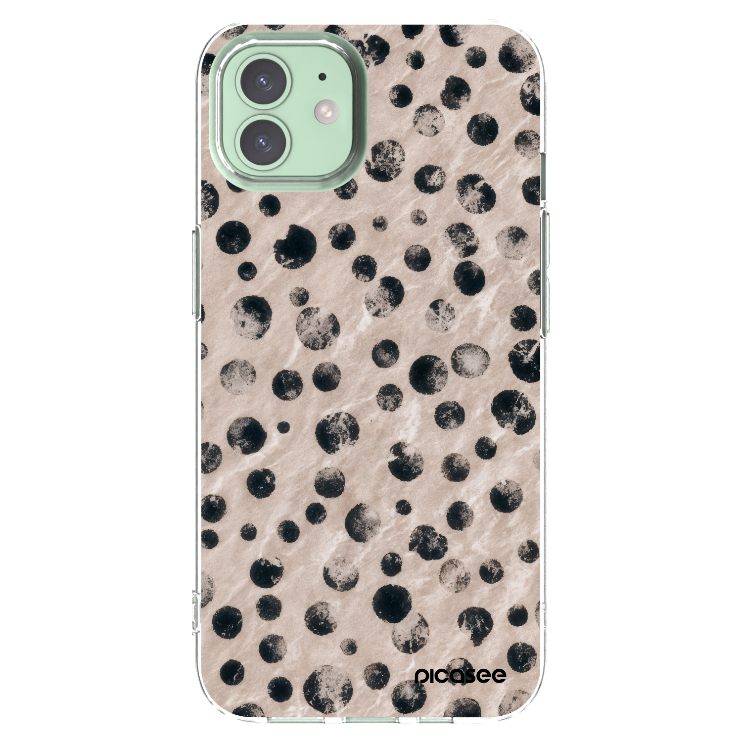 Picasee silikonový průhledný obal pro Apple iPhone 12 - Inked