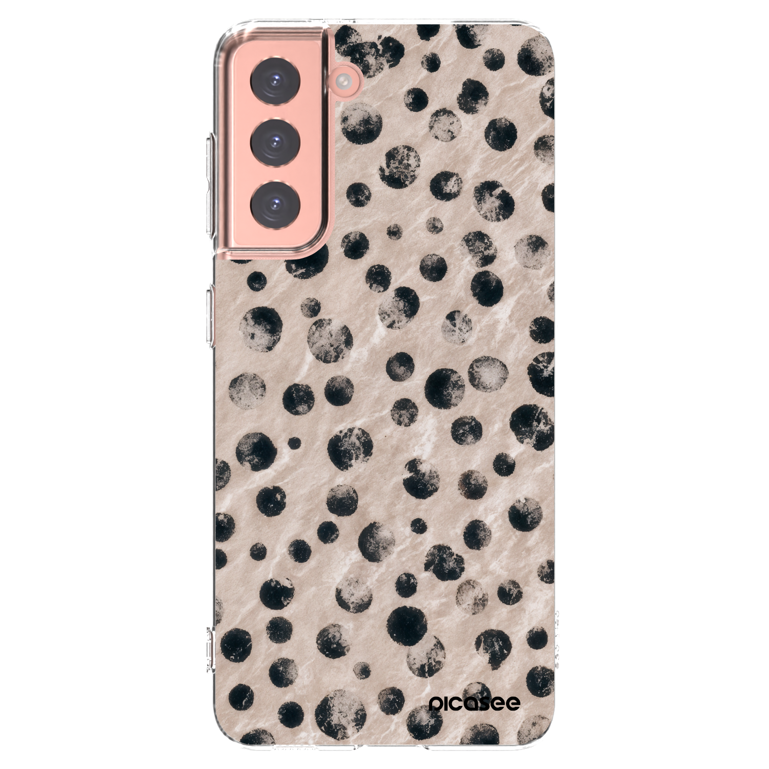 Picasee silikonový průhledný obal pro Samsung Galaxy S21 5G G991B - Inked