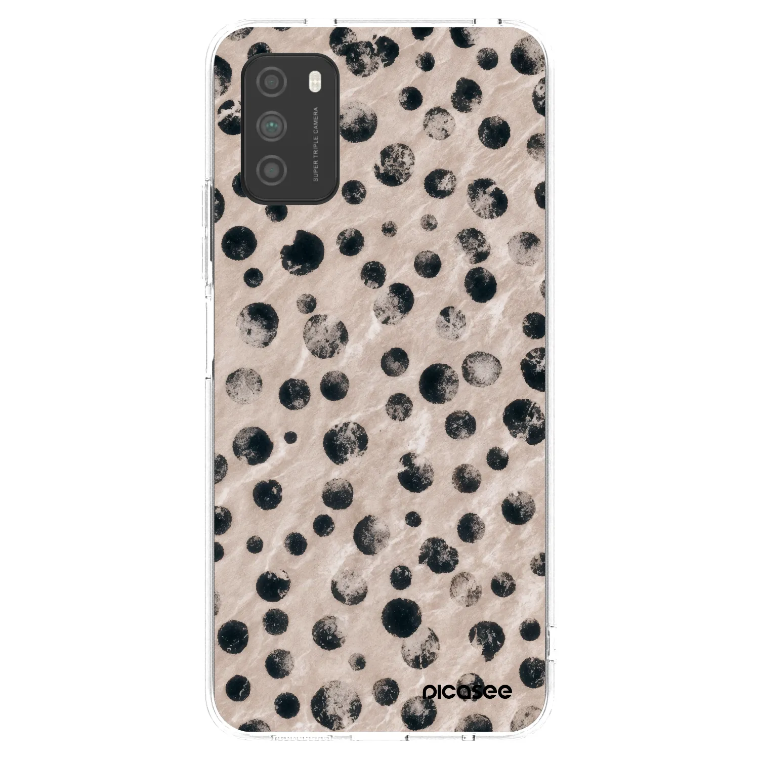 Picasee silikonový průhledný obal pro Xiaomi Poco M3 - Inked