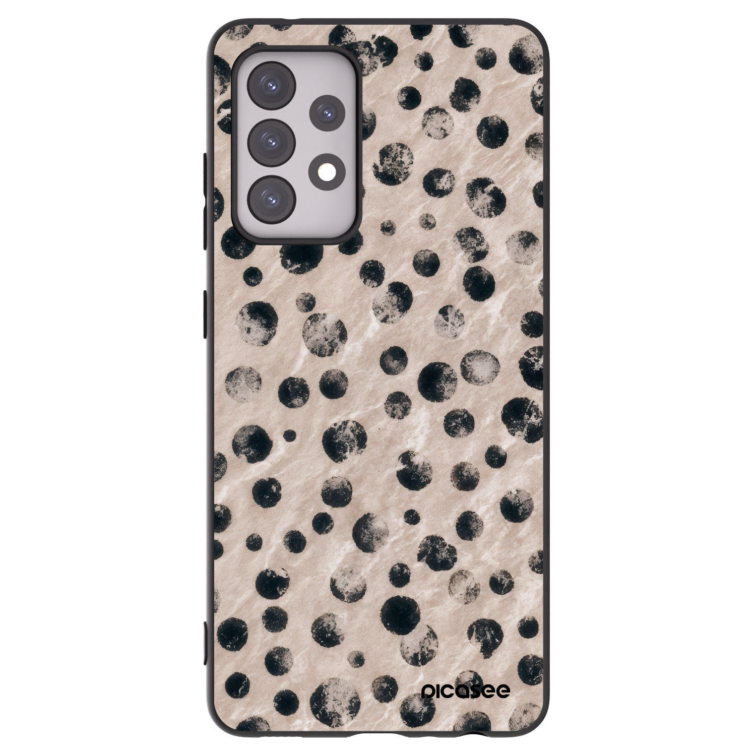 Picasee silikonový černý obal pro Samsung Galaxy A52 5G A525F - Inked