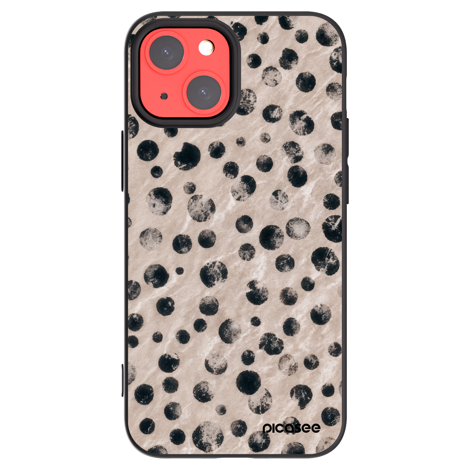 Picasee silikonový černý obal pro Apple iPhone 13 mini - Inked