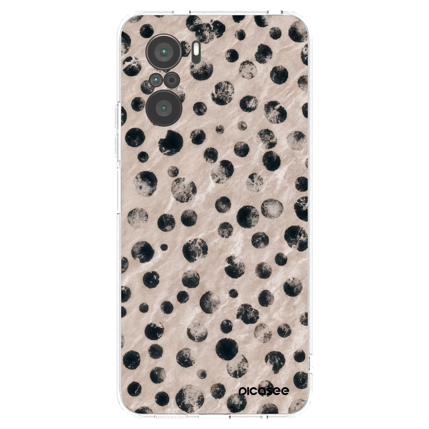Picasee silikonový průhledný obal pro Xiaomi Poco F3 - Inked