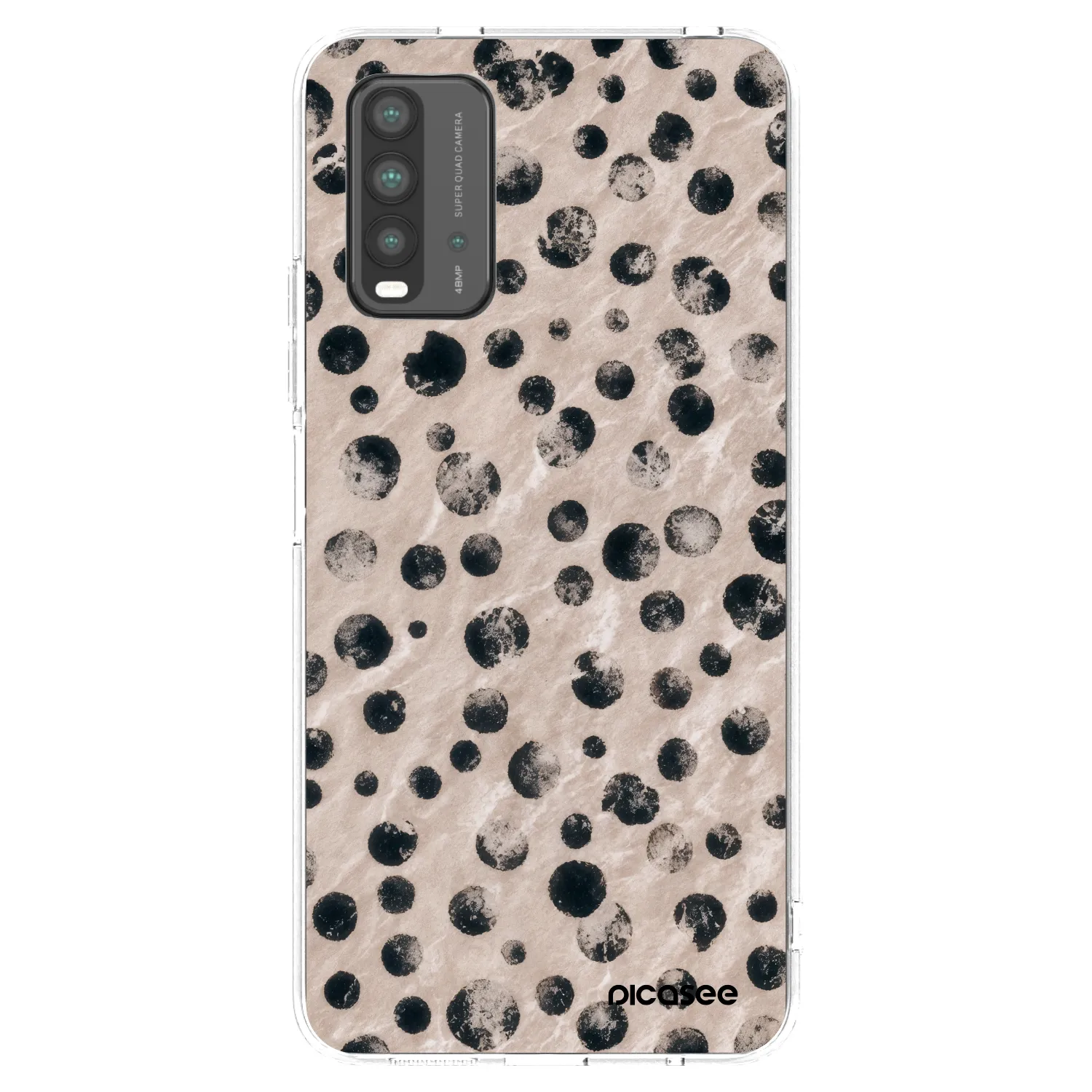 Picasee silikonový černý obal pro Xiaomi Redmi 9T - Inked