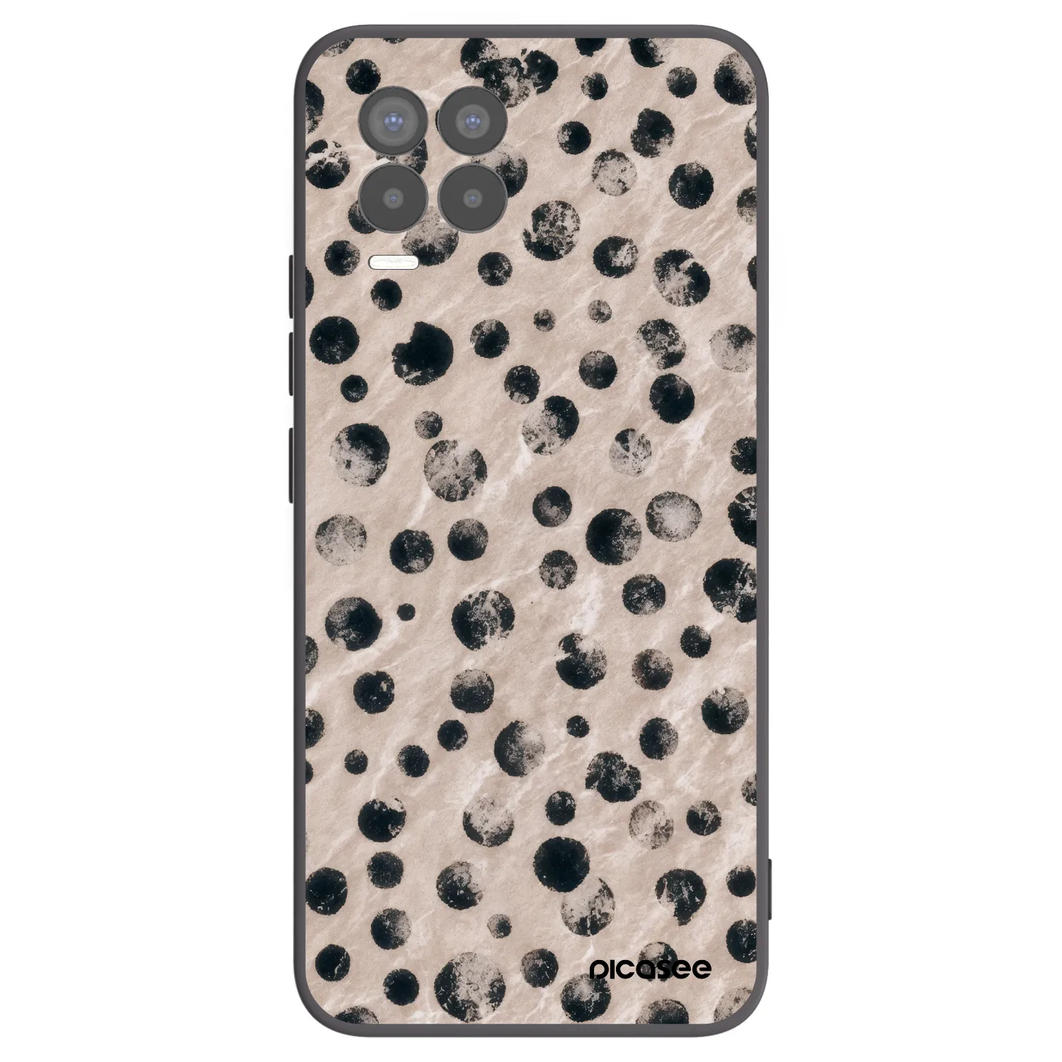 Picasee silikonový černý obal pro Realme 8 Pro - Inked