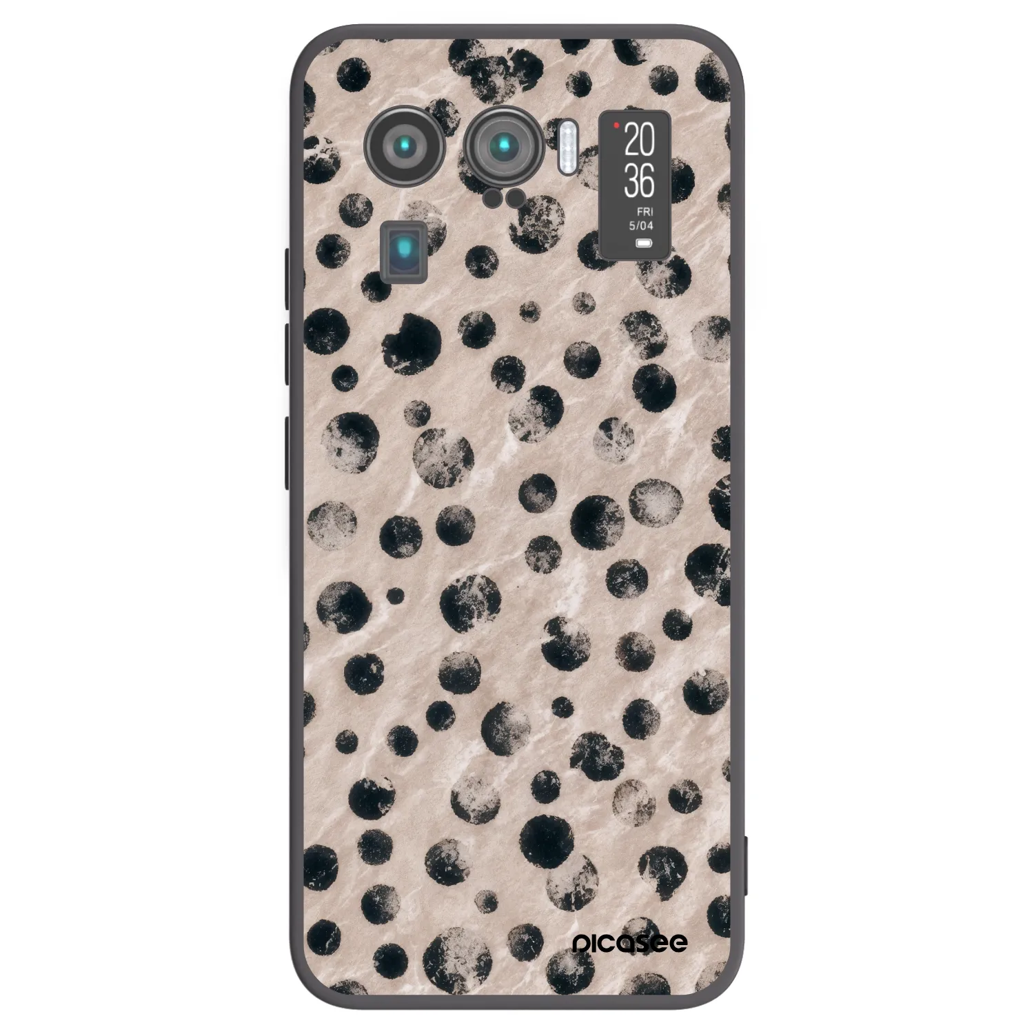 Picasee silikonový černý obal pro Xiaomi Mi 11 Ultra - Inked