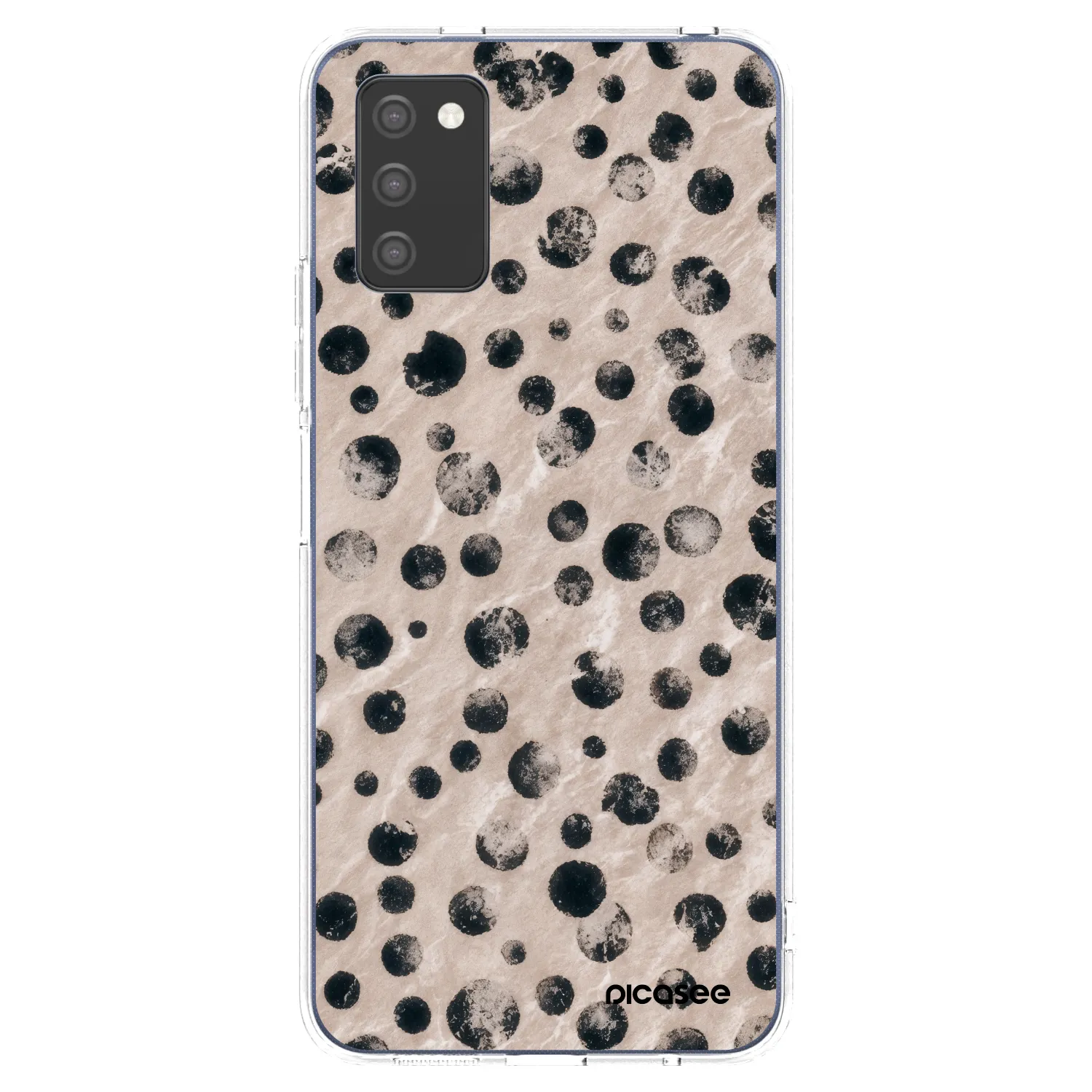 Picasee silikonový průhledný obal pro Samsung Galaxy A02s A025G - Inked