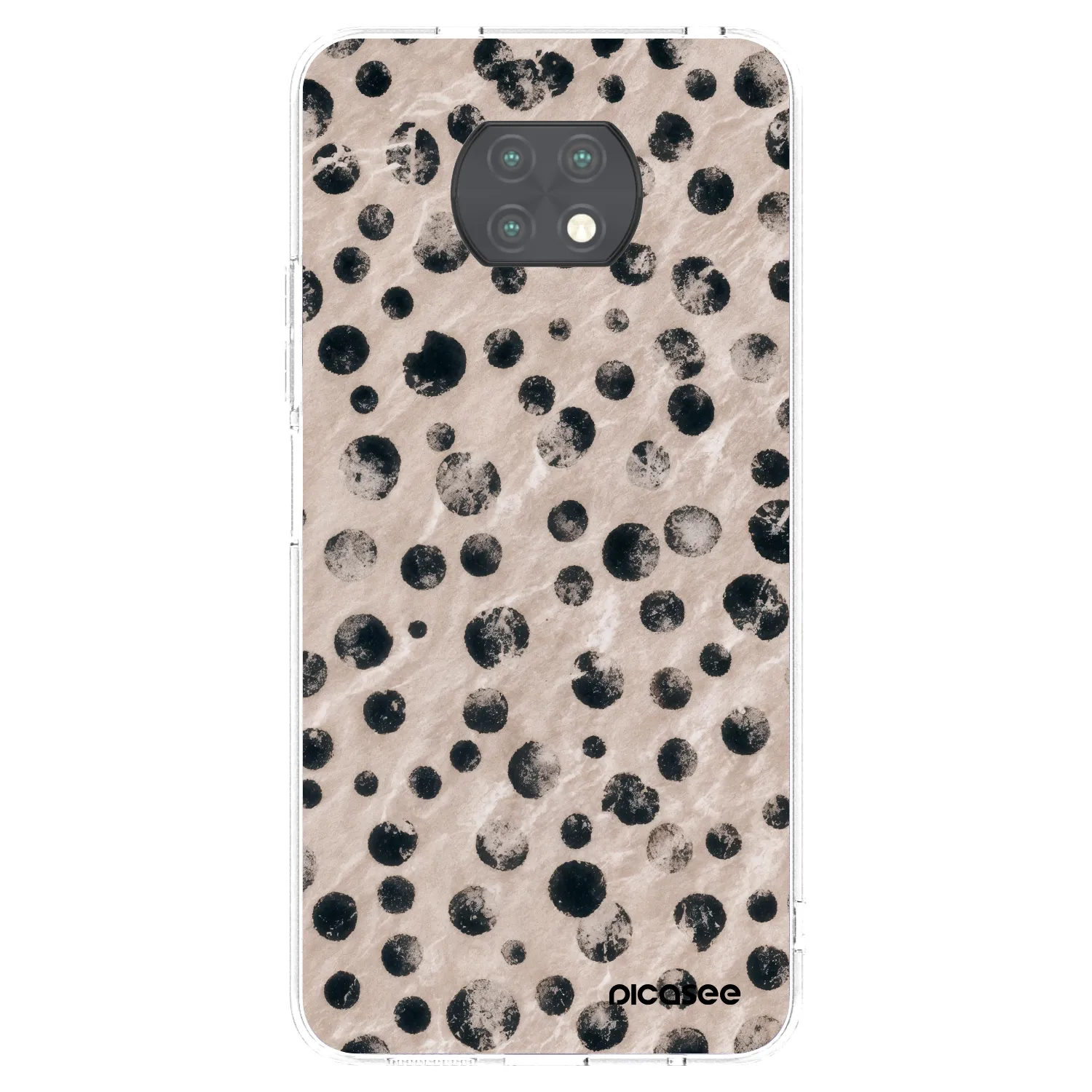 Picasee silikonový průhledný obal pro Xiaomi Redmi Note 9T - Inked