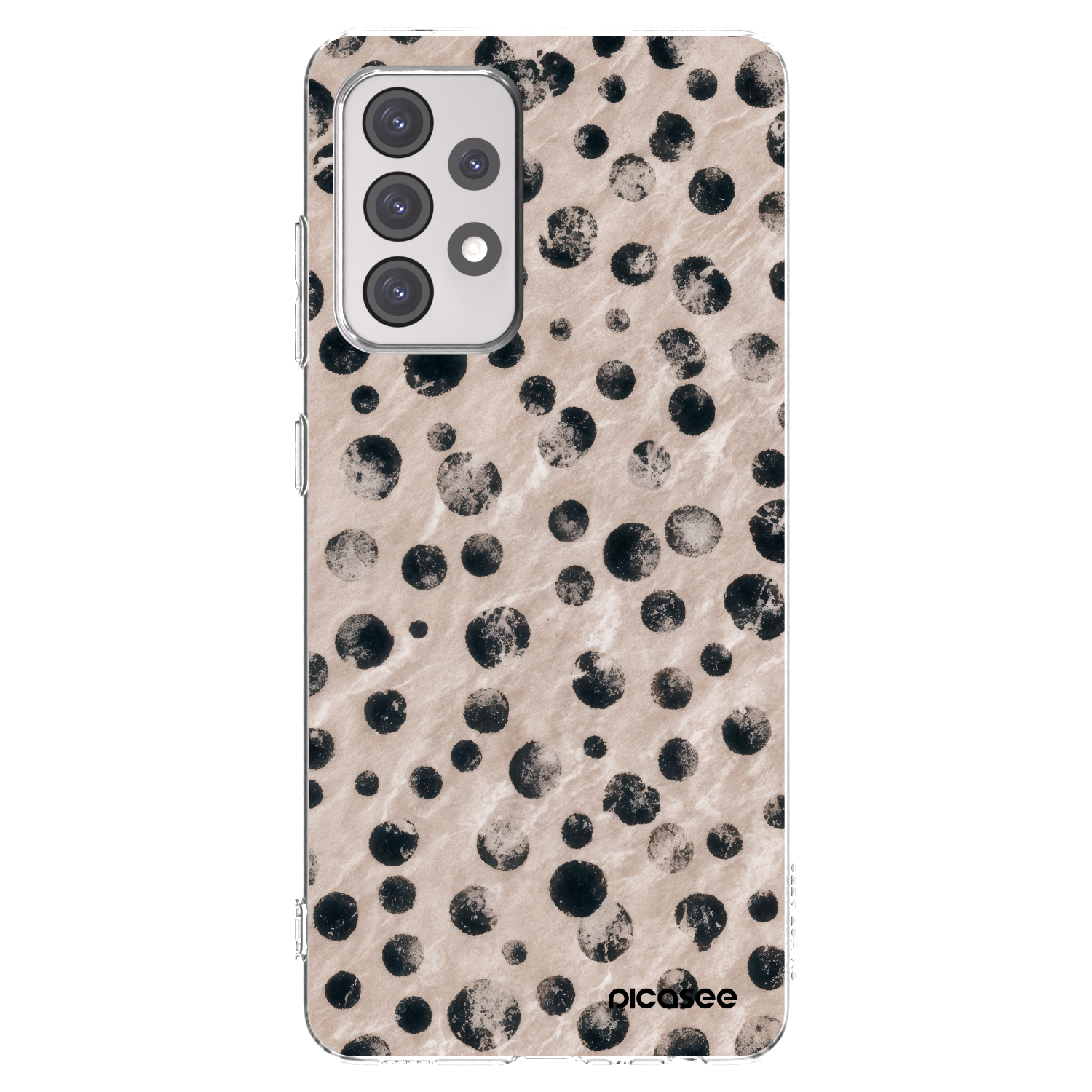 Picasee silikonový průhledný obal pro Samsung Galaxy A52s 5G A528B - Inked