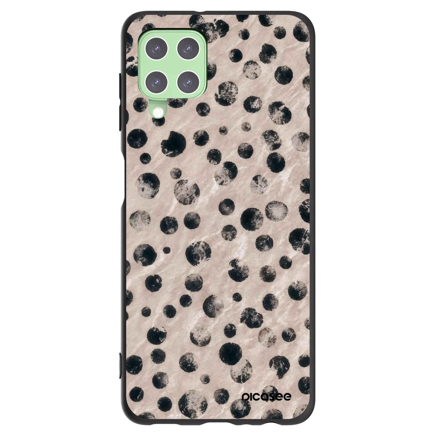 Picasee silikonový černý obal pro Samsung Galaxy A22 A225F 4G - Inked