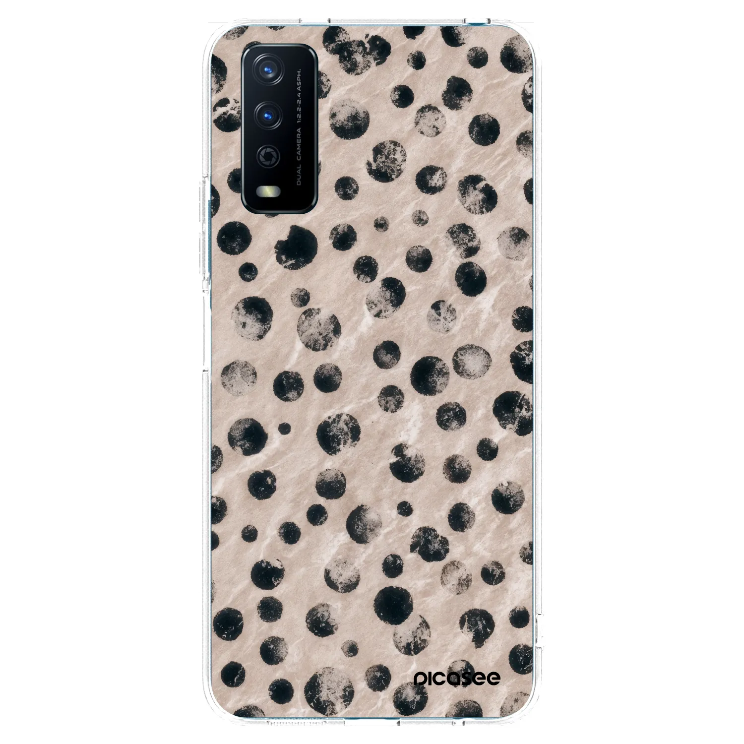 Picasee silikonový průhledný obal pro Vivo Y11s - Inked