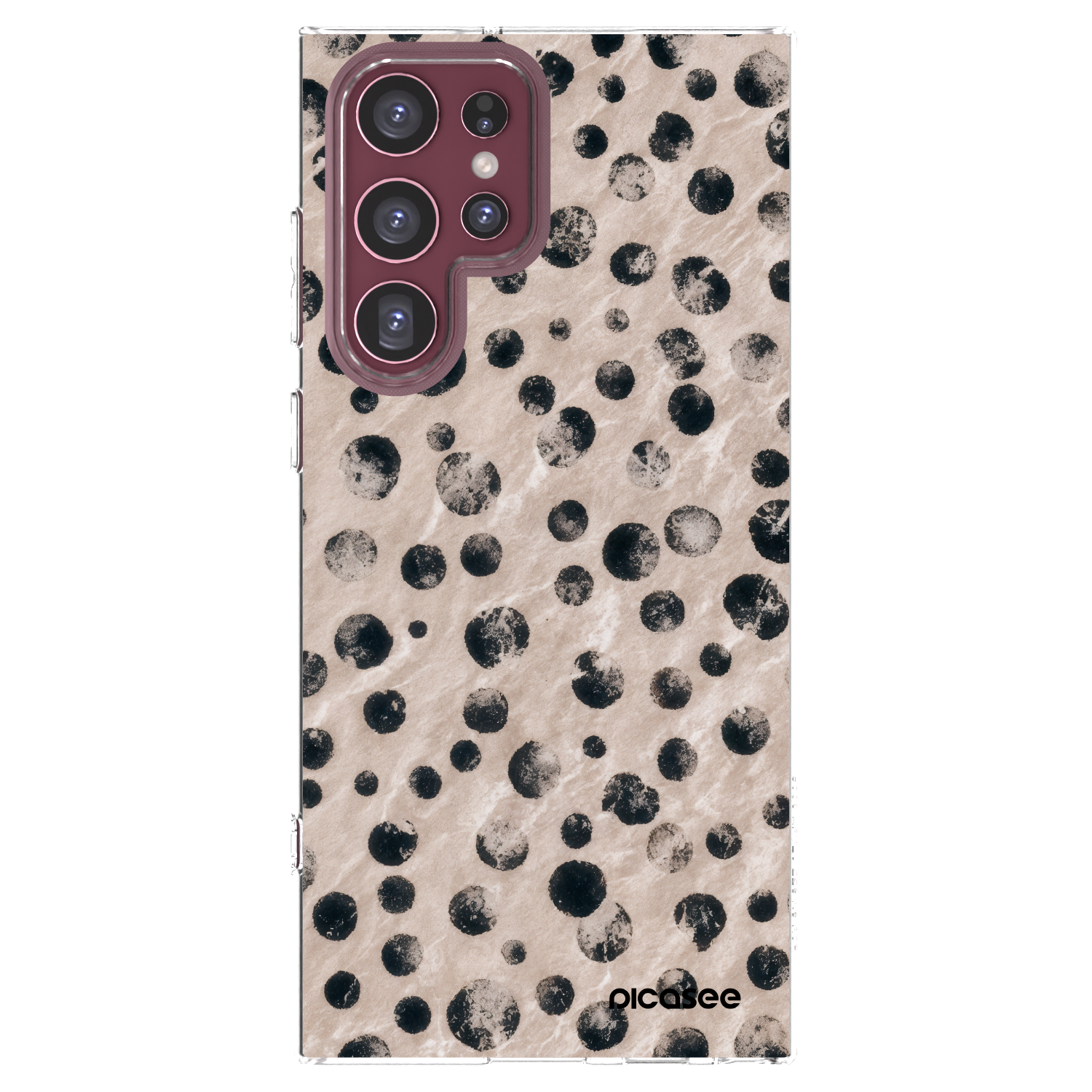 Picasee silikonový průhledný obal pro Samsung Galaxy S22 Ultra 5G - Inked