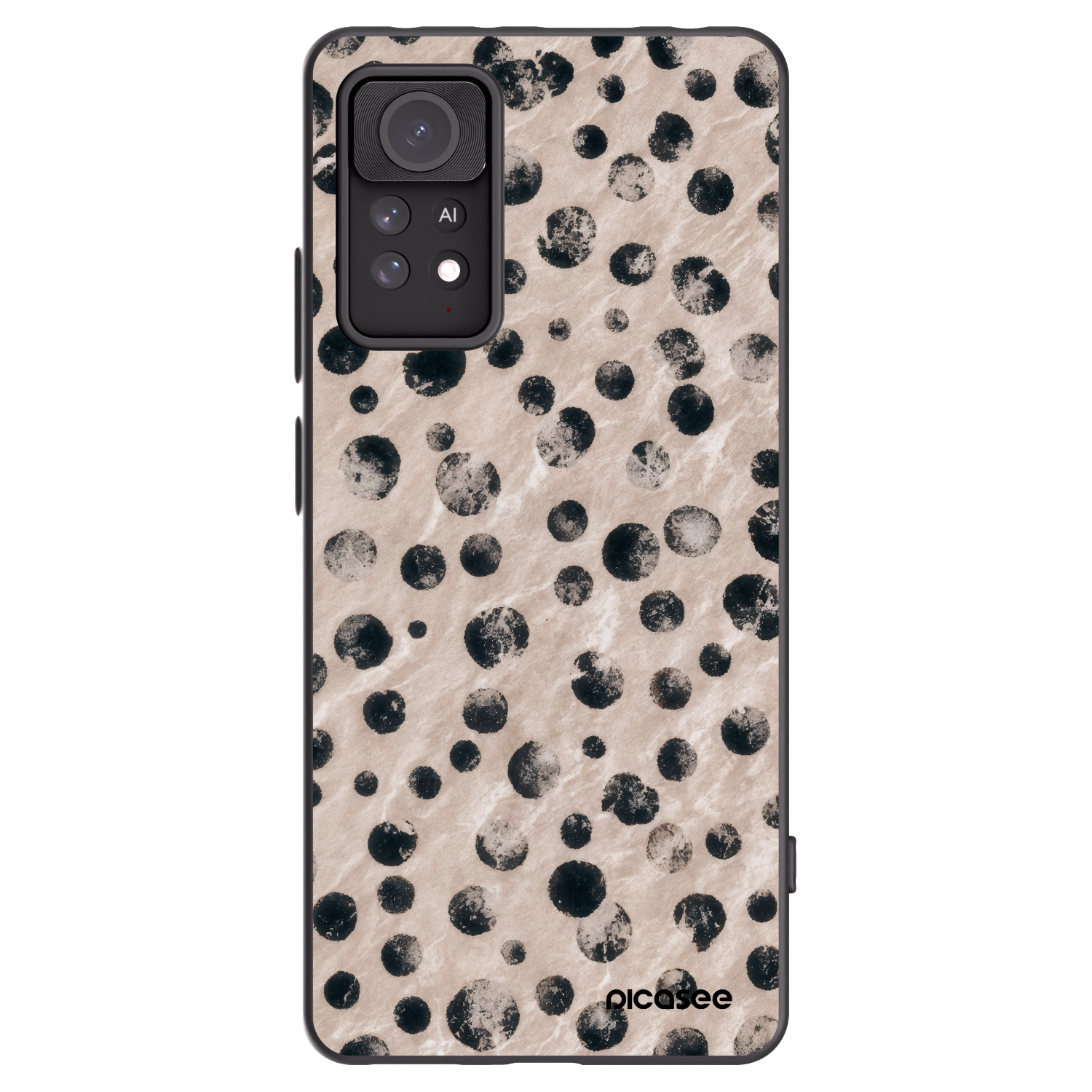 Picasee silikonový černý obal pro Xiaomi Redmi Note 11 Pro - Inked