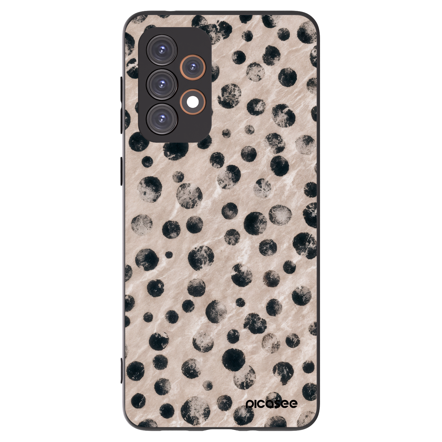 Picasee silikonový černý obal pro Samsung Galaxy A33 5G A336 - Inked