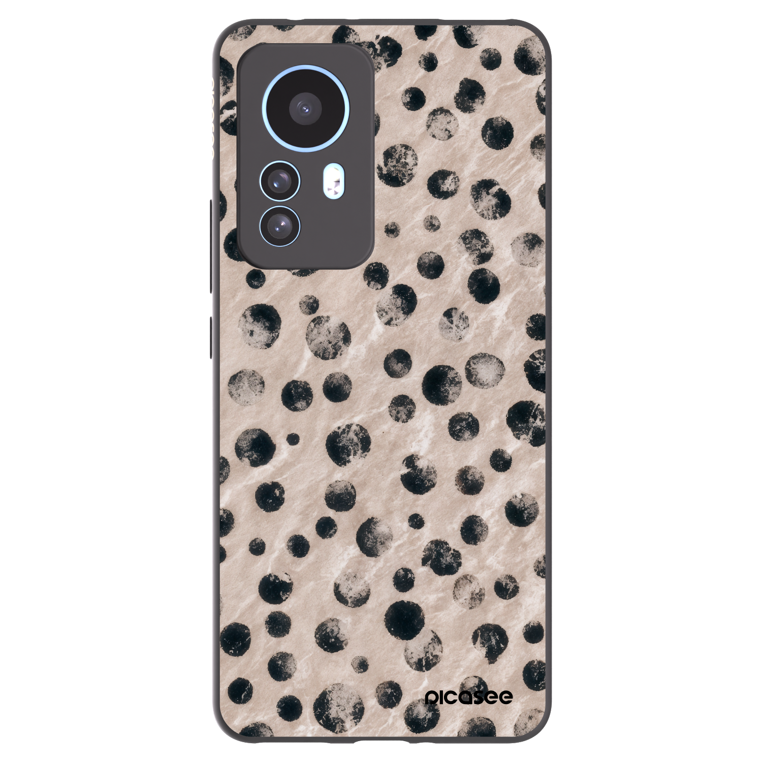 Picasee silikonový černý obal pro Xiaomi 12T - Inked